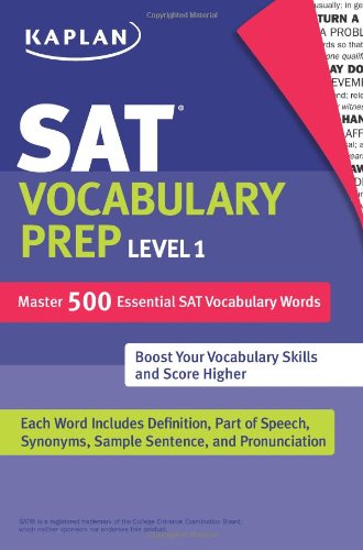 Stock image for SAT Vocabulary Prep Level 1 for sale by Ergodebooks