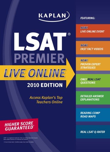 Kaplan LSAT 2010 Premier Live Online (9781419552991) by Kaplan