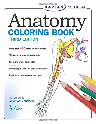 Imagen de archivo de Anatomy Coloring Book a la venta por More Than Words