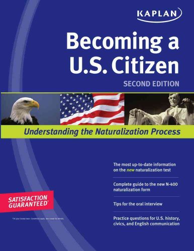 Imagen de archivo de Kaplan Becoming a U.S. Citizen: Understanding the Naturalization Process a la venta por Revaluation Books