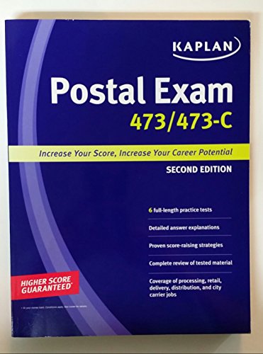 Beispielbild fr Kaplan Postal Exam 473/473-C zum Verkauf von SecondSale