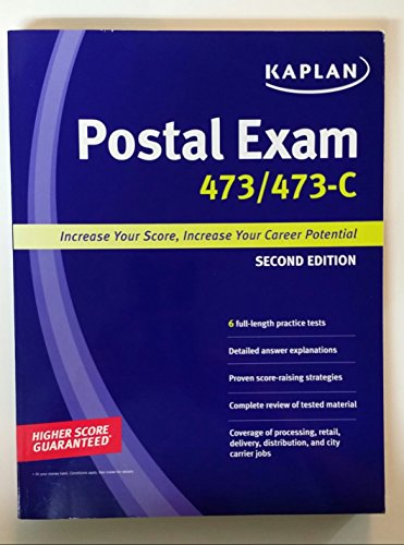 Beispielbild fr Postal Exam 473/473-C zum Verkauf von Better World Books