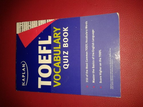 Kaplan TOEFL Vocabulary Quiz Book (9781419553127) by Kaplan