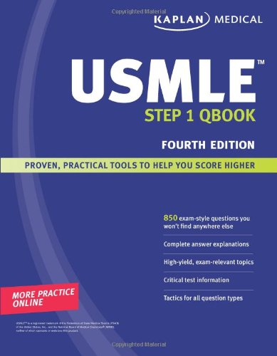 Stock image for Kaplan Medical USMLE Step 1 Qbook for sale by HPB-Ruby