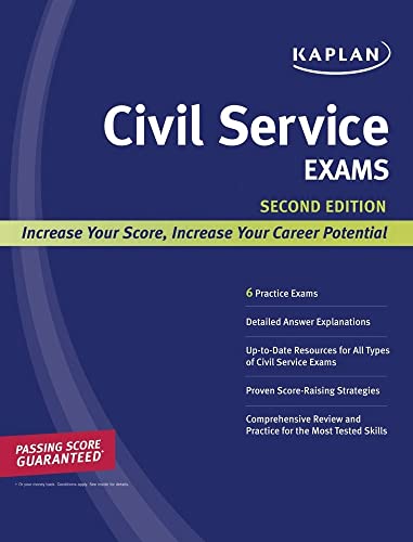 Stock image for Kaplan Civil Service Exams (Kaplan Test Prep) for sale by Your Online Bookstore