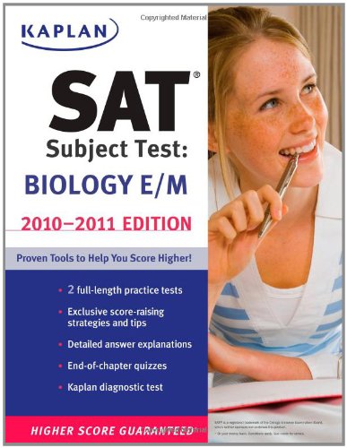 9781419553455: Kaplan SAT Subject Test Biology E/M 2010-2011 Edition
