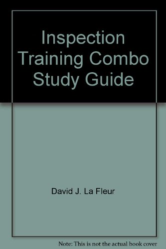 Stock image for Inspection Training Combo Study Guide for sale by HPB-Red