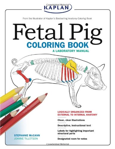 Imagen de archivo de Fetal Pig Coloring Book: A Laboratory Manual a la venta por ZBK Books