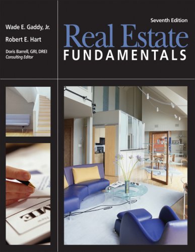 Real Estate Fundamentals (9781419596247) by Gaddy; Hart