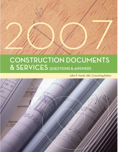 9781419596674: Construction Documents & Services Questions & Answers, 2007