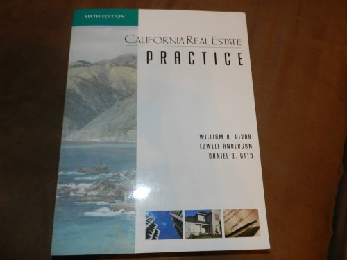 Stock image for California Real Estate Practice, Sixth Edition for sale by HPB-Ruby