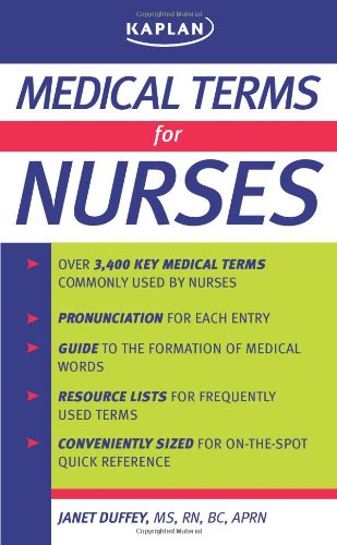 Stock image for Medical Terms for Nurses: A Quick Reference Guide for sale by Wonder Book