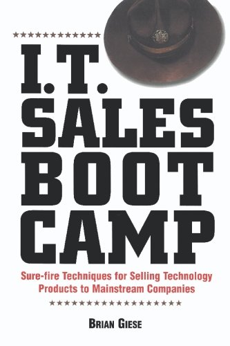 9781419632068: I.t. Sales Boot Camp