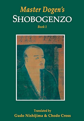 Beispielbild fr Master Dogen's Shobogenzo, Book 1 zum Verkauf von SecondSale