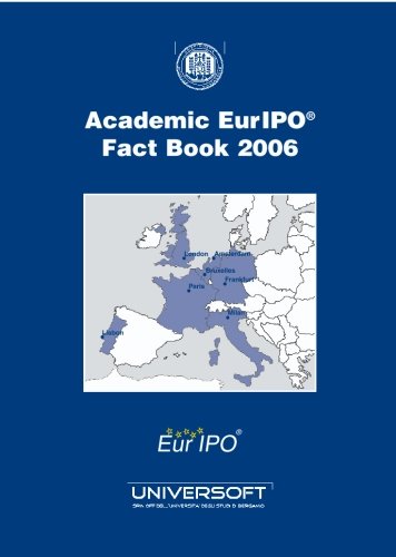 Imagen de archivo de Academic Eur IPO Fact Book 2006 a la venta por Revaluation Books