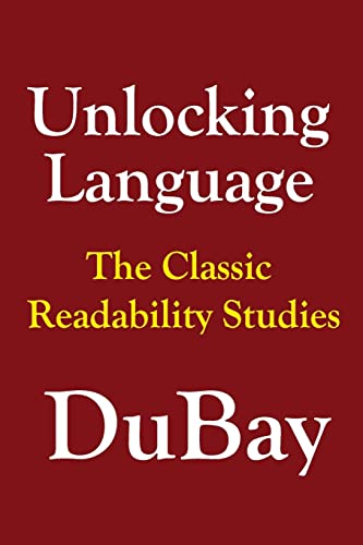 Stock image for Unlocking Language: The Classic Studies in Readability for sale by MusicMagpie