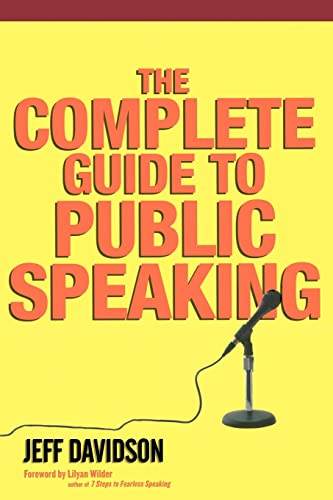 The Complete Guide To Public Speaking (9781419664823) by Davidson, Jeff