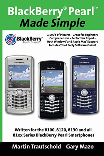 Stock image for BlackBerry(r) Pearl Made Simple for sale by Lucky's Textbooks