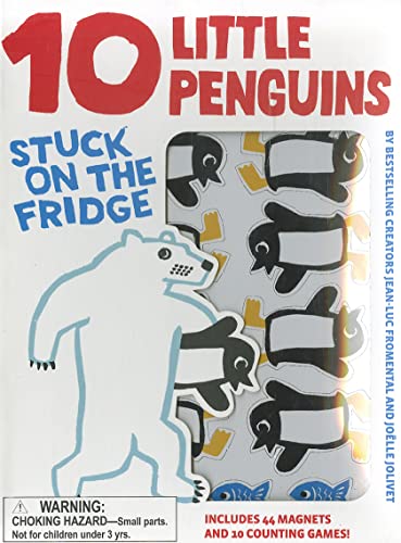 9781419701375: Harry N. Abrams 10 Little Penguins Stuck on The Fridge