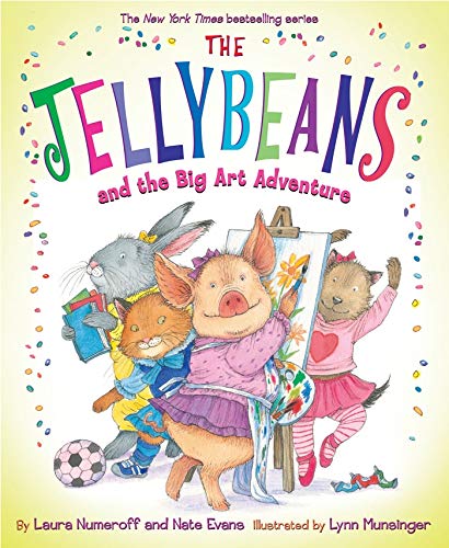 Beispielbild fr The Jellybeans and the Big Art Adventure zum Verkauf von Better World Books: West