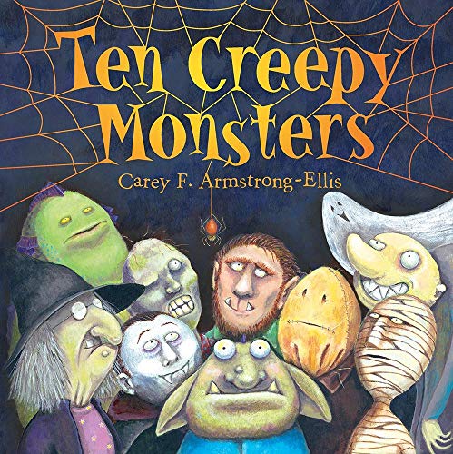 Stock image for Ten Creepy Monsters for sale by ThriftBooks-Dallas