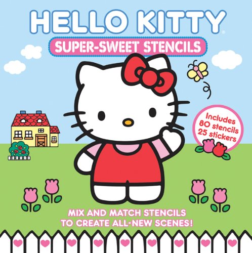 Beispielbild fr Hello Kitty Super-Sweet Stencils zum Verkauf von WorldofBooks