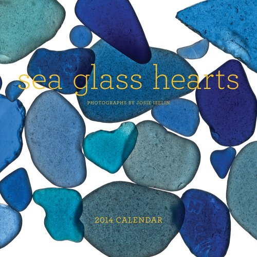 9781419709173: Sea Glass Hearts 2014 Wall Calendar