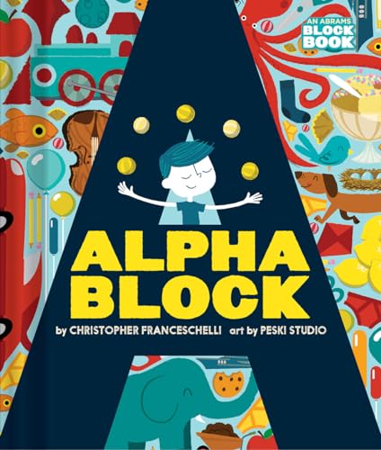 Beispielbild fr Alphablock (An Abrams Block Book) zum Verkauf von Wonder Book