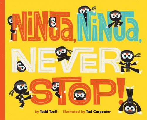 9781419710278: Ninja, Ninja, Never stop!