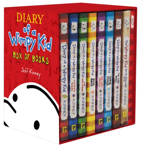 Stock image for Diary of a Wimpy Kid Box of Books (1-7 & The Do-It-Yourself Book & Journal) for sale by Save With Sam