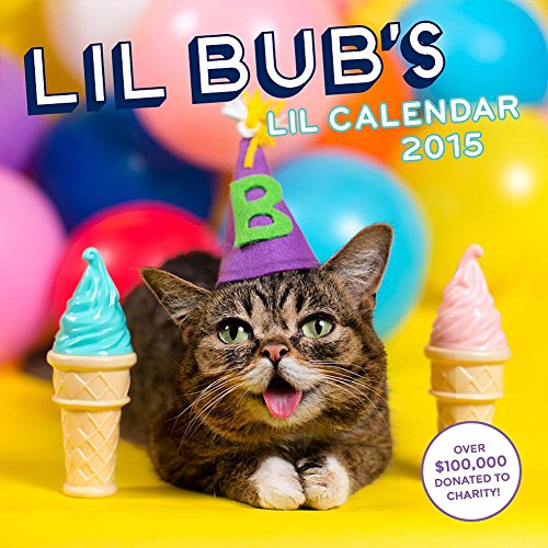 9781419713354: Lil Bub 2015 Wall Calendar