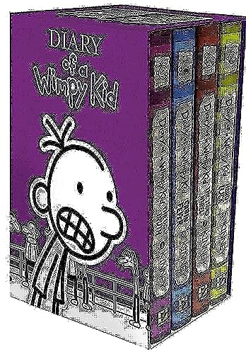 9781419715082: Diary of a Wimpy Kid Box of Books 5-8