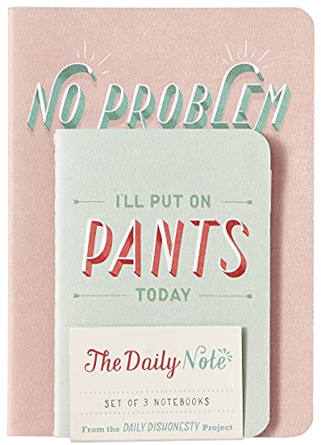 Beispielbild fr Daily Dishonesty: The Daily Note (Set of 3 Notebooks) zum Verkauf von Books From California