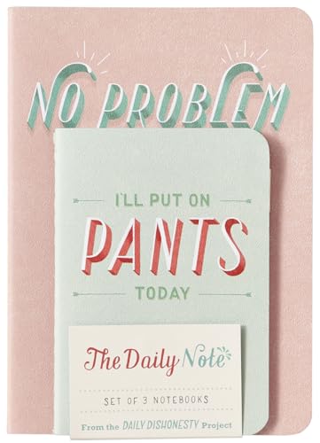 Imagen de archivo de Daily Dishonesty: The Daily Note (Set of 3 Notebooks) a la venta por Books From California