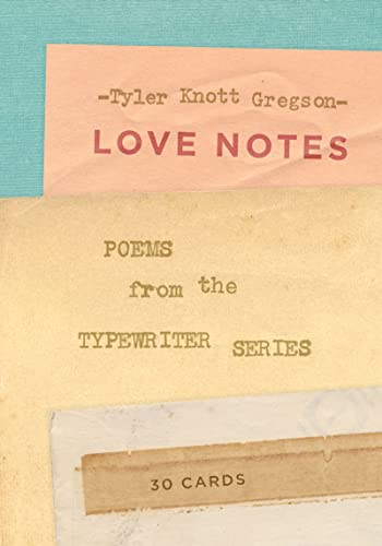 Stock image for Love Notes: 30 Cards (Postcard Book): Poems from the Typewriter Series for sale by Goodwill Industries