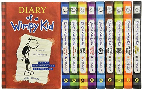 Diary of a Wimpy Kid Box of Books (Books 1?10) by Kinney, Jeff: new (2016)