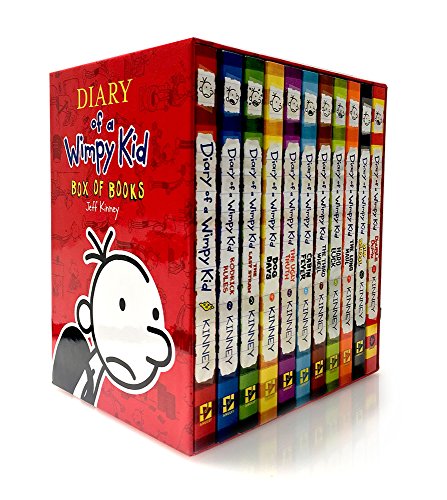 9781419729867: Diary of a Wimpy Kid Box of Books (Books 1-11)