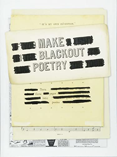 Stock image for Make Blackout Poetry: Turn These Pages into Poems for sale by Half Price Books Inc.