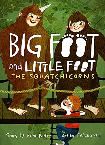 Beispielbild fr The Squatchicorns (Big Foot and Little Foot#3) zum Verkauf von Better World Books