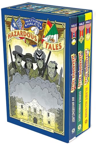 Imagen de archivo de Nathan Hale's Hazardous Tales' Second 3-Book Box Set a la venta por HPB-Diamond