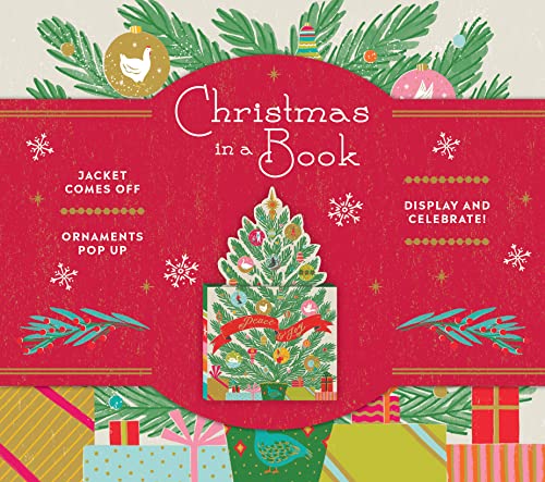Stock image for Christmas in a Book (UpLifting Editions): Jacket Comes Off. Ornaments Pop Up. Display and Celebrate! for sale by Blackwell's