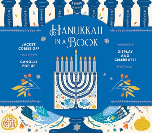9781419739156: Hanukkah in a Book: Jacket Comes Off. Candles Pop Up. Display and Celebrate!