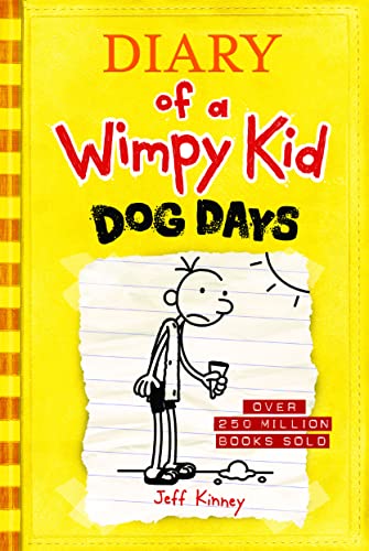 Stock image for Dog Days (Diary of a Wimpy Kid #4) (Volume 4) for sale by KuleliBooks