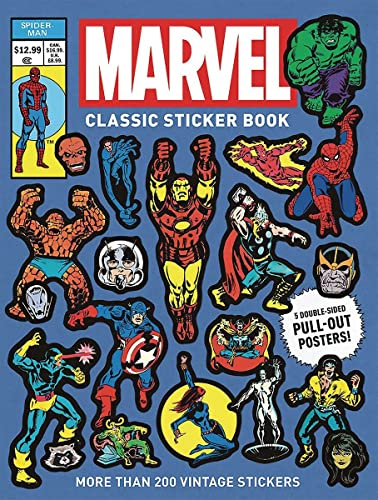 Imagen de archivo de Marvel Classic Sticker Book a la venta por Ergodebooks