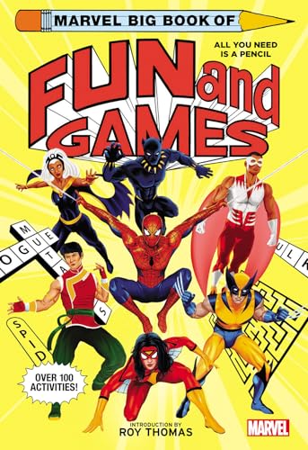Beispielbild fr Marvel Big Book of Fun and Games zum Verkauf von Goodwill Books