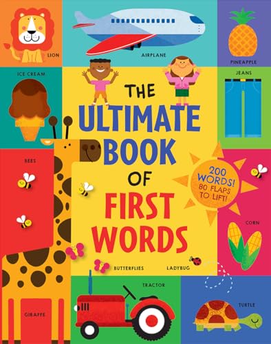 9781419761775: The Ultimate Book of First Words: 200 Words! 80 Flaps to Lift!