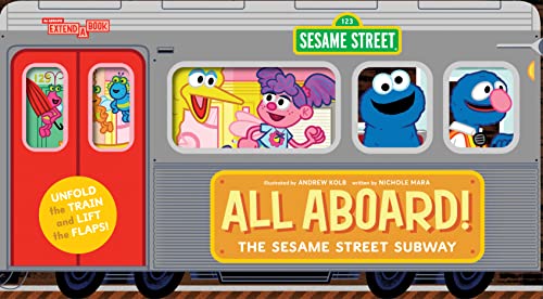 Imagen de archivo de All Aboard! The Sesame Street Subway (An Abrams Extend-a-Book) a la venta por BooksRun