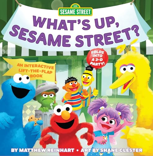 Stock image for What's Up, Sesame Street? (A Pop Magic Book): Folds into a 3-D Party! for sale by GF Books, Inc.