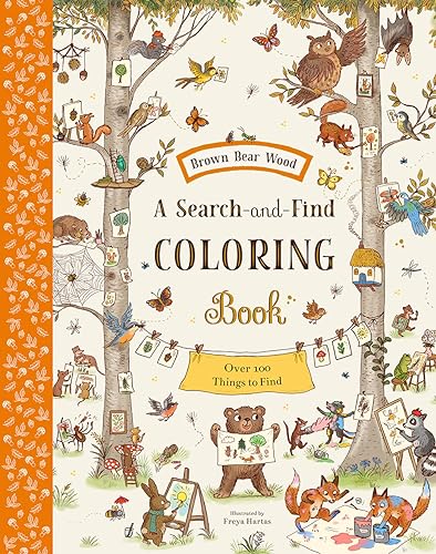 9781419773365: A Search-and-find Coloring Book: Over 100 Things to Find (Brown Bear Wood)