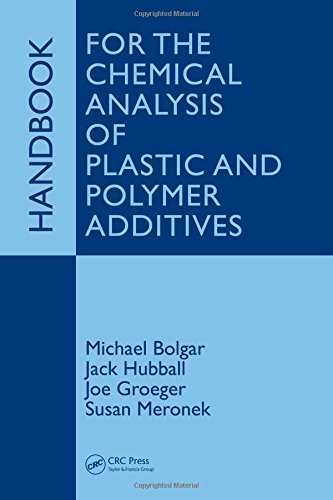 9781420044874: Handbook for the Chemical Analysis of Plastic and Polymer Additives